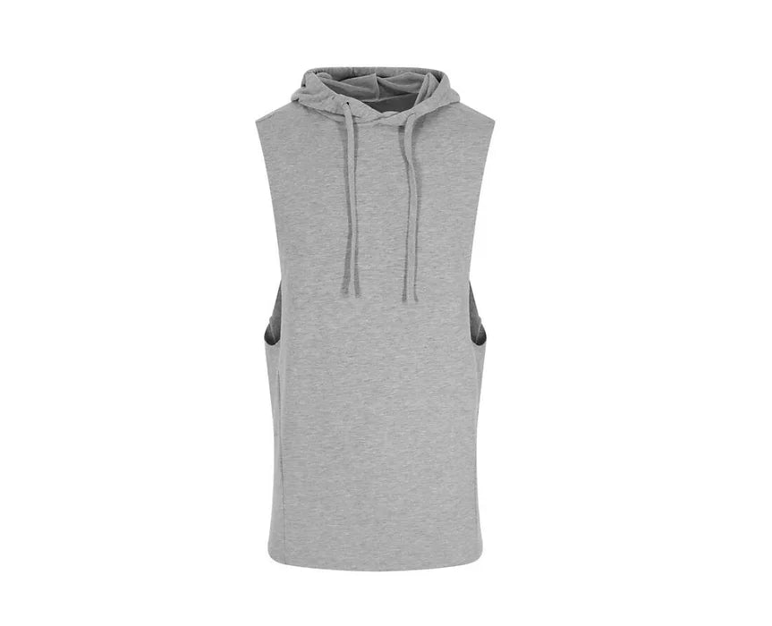 Sleeveless hoodie